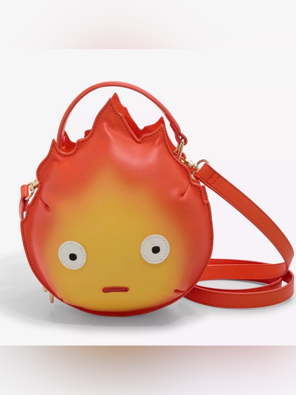 Studio Ghibli Howl's Moving Castle Calcifer Figural Crossbody Bag
